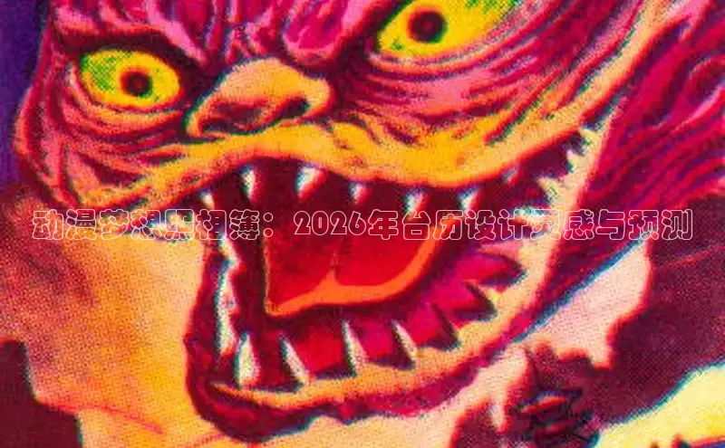 动漫梦想照相簿：2026年台历设计灵感与预测